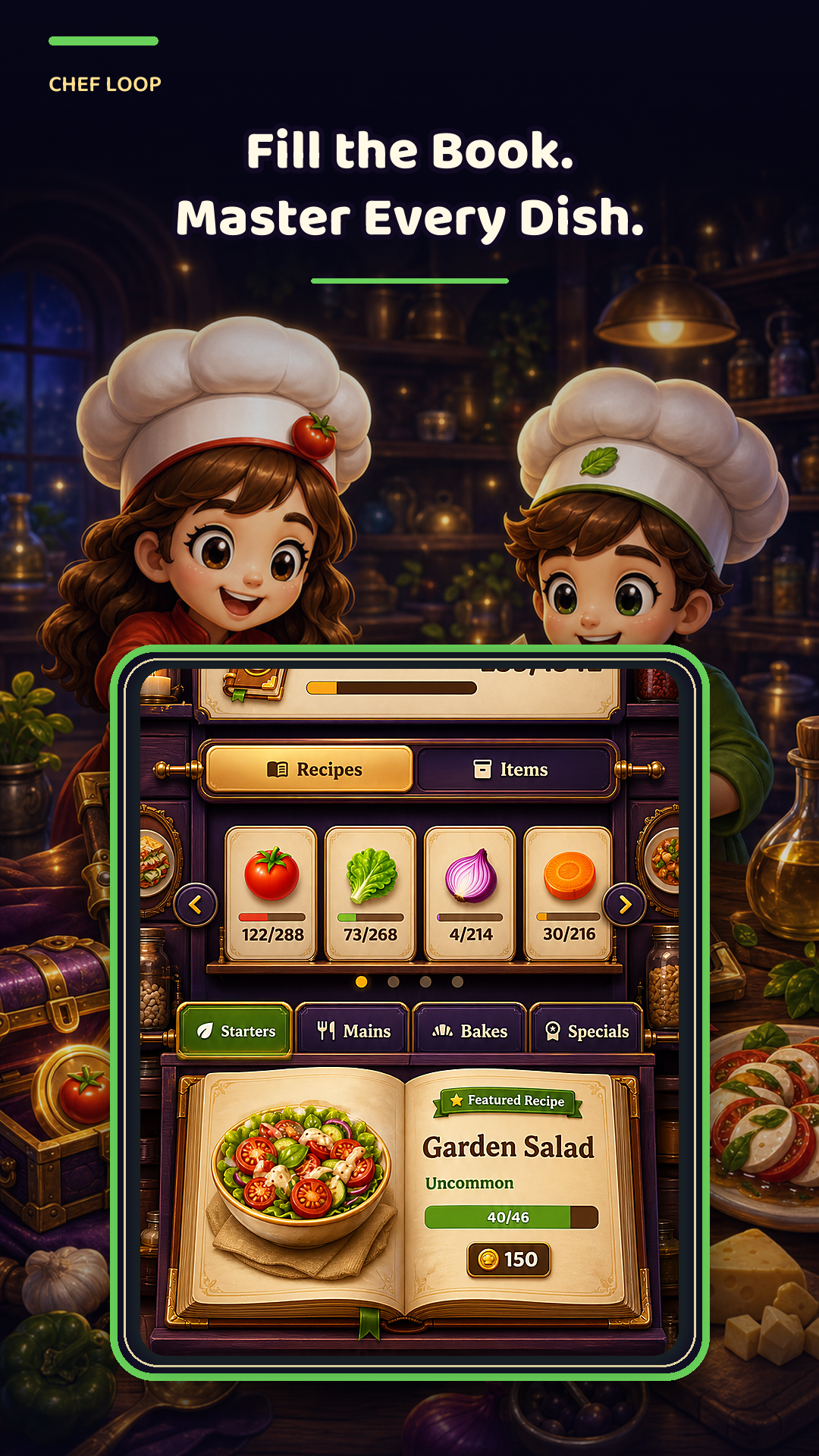 Chef Loop recipe book collection